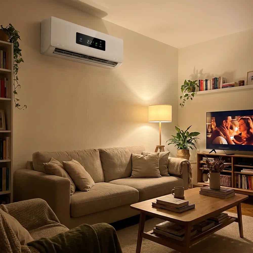 Wallconvector u dnevnom boravku