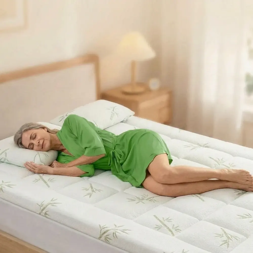 Camada descompressiva de 10 cm
