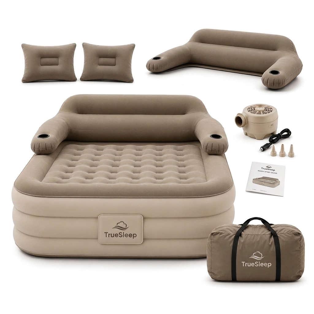 Complete SleepX Queen kit contents