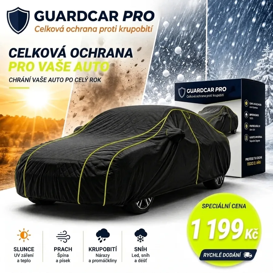 CarShield PRO - plachta proti kroupám na auto