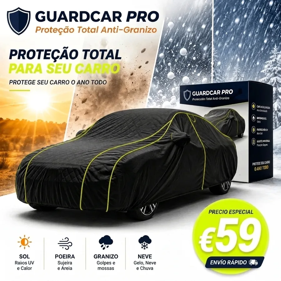 CarShield PRO - capa antigranizo para carro