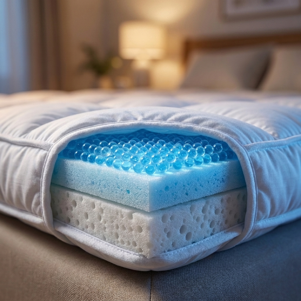 FreshSleep 3 rétegű memory foam részlete