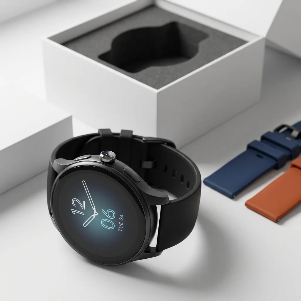 Detalhe do mostrador do WatchPro 6