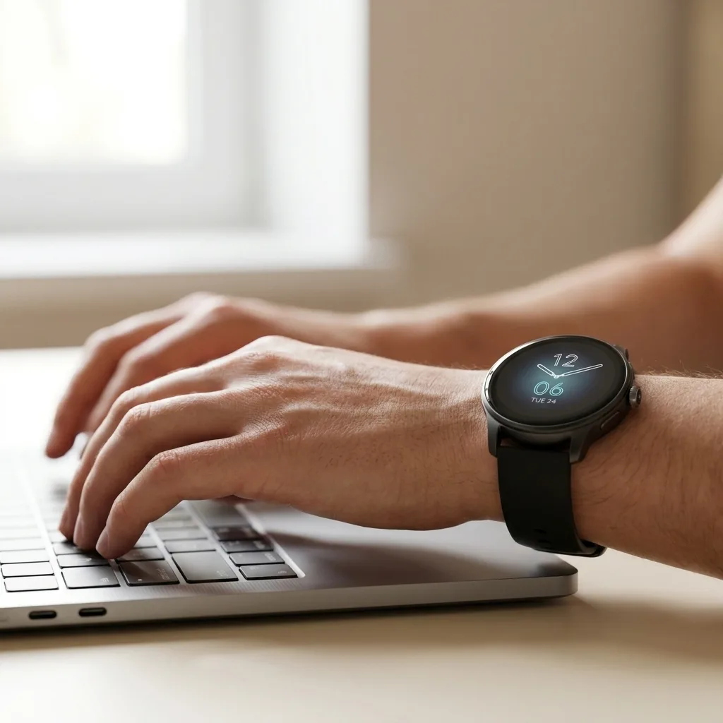 WatchPro 6 usado no trabalho