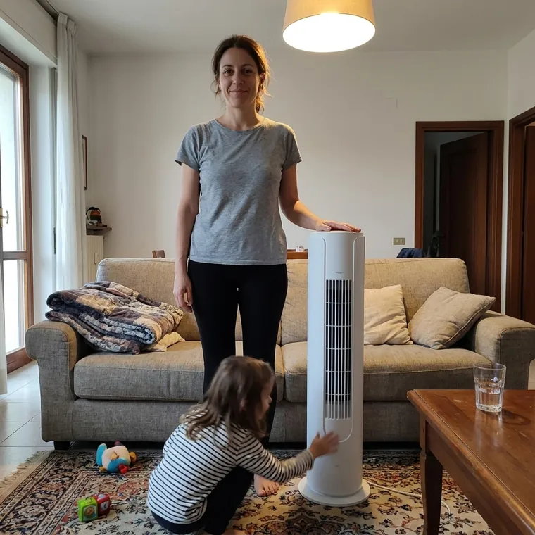 Kovács Anita vásárló fotója a ClimaAir készülékkel