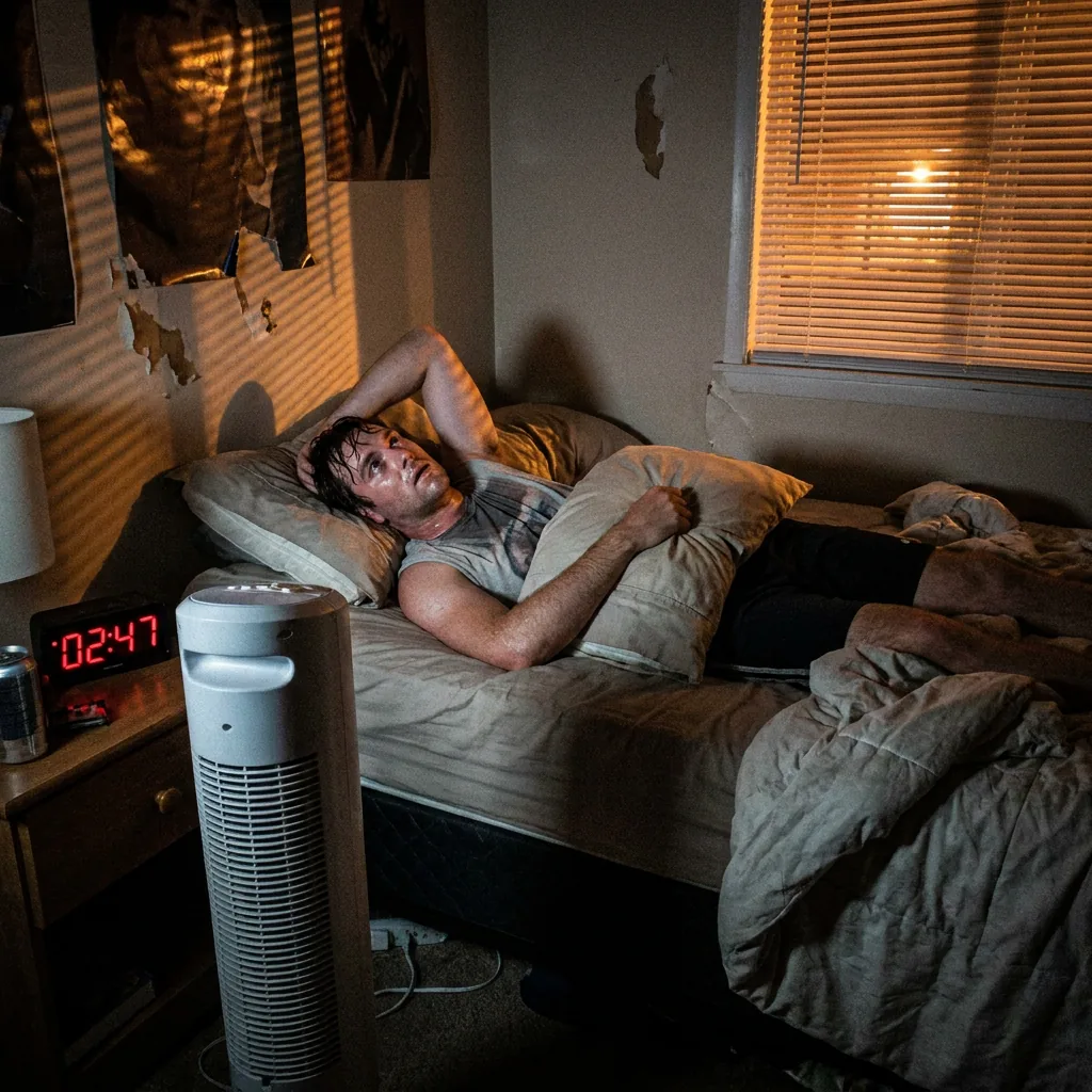 Noches sin dormir por el calor