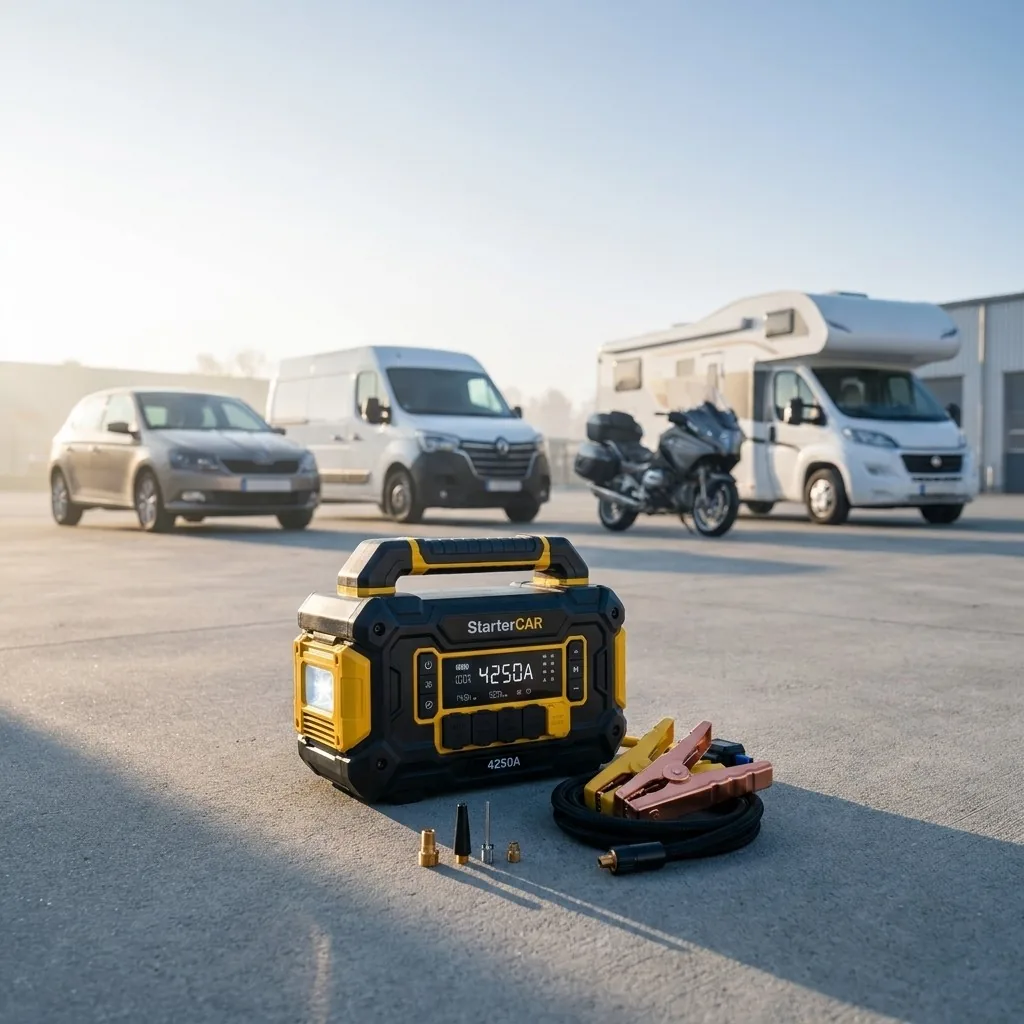 Arranque autónomo con StarterCAR 4250A
